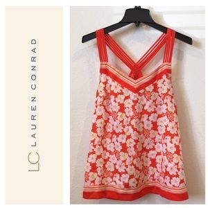 🌺LC Lauren Conrad Floral Tank🌺